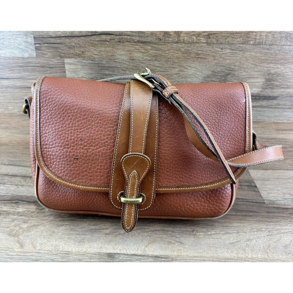 1990s Dooney and Bourke Equestrian shoulder bag - Picture 1 of 11